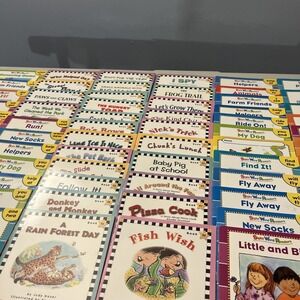 Lot Of 63 Sight Word Readers Childrens Books Phonics Readers Homeschool Preschoo